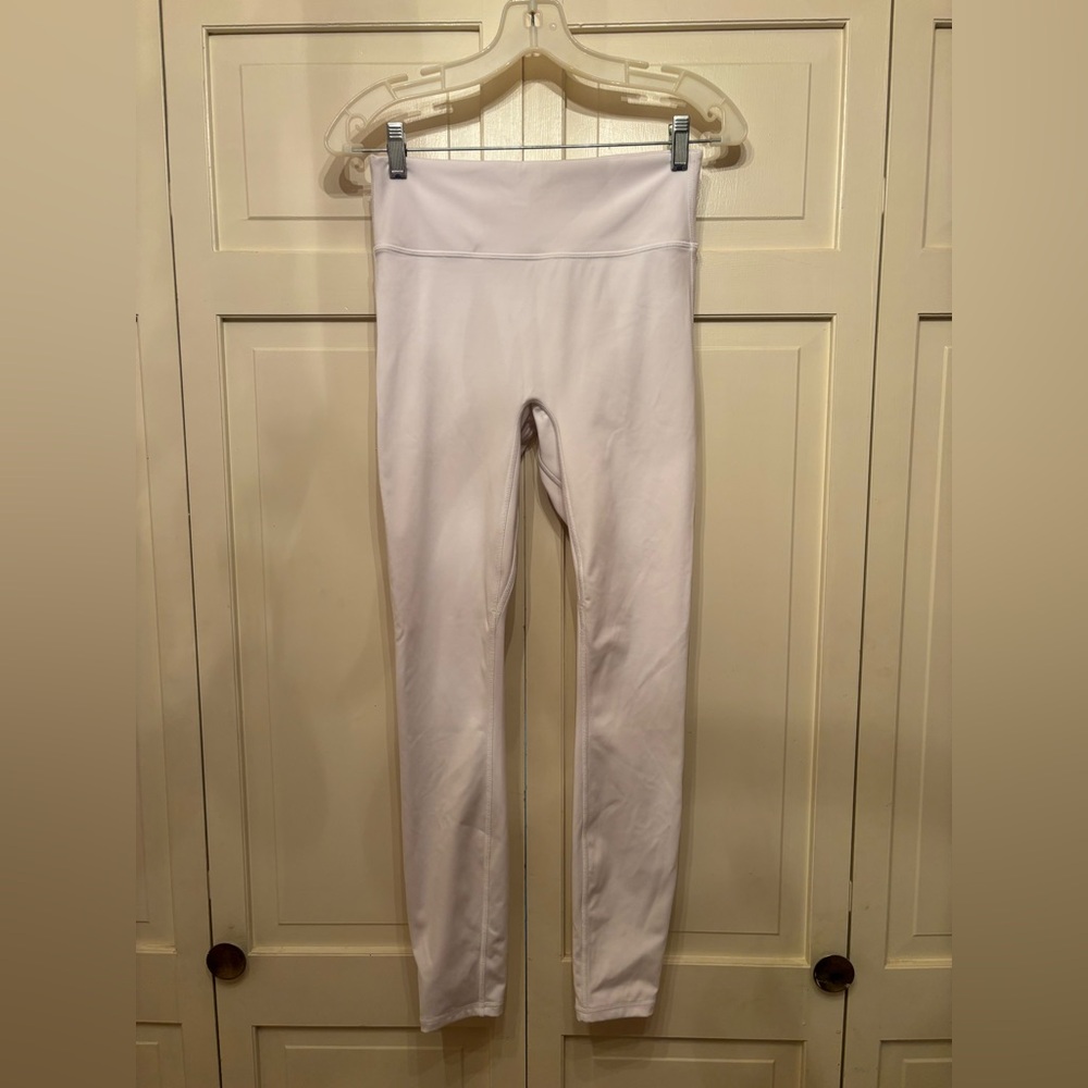 Fabletics White High-Waisted Leggings